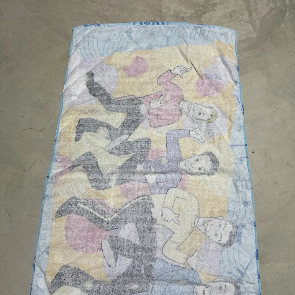 The Wiggles Beach Towel  2004 100% Cotton 55